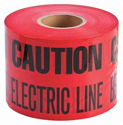 전자적 패킹 ESD 워닝테이프  PVC 보호 아크릴계 점착 테이프에게 경고하세요