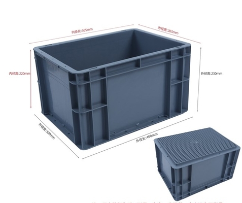 플라스틱 반 정적 컨테이너 트레이 상자 전자 부품 PCB 부품 상자