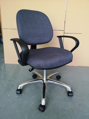 3배 조정가능한 ESD 안락 의자, 팔걸이를 가진 안락한 실험실 의자