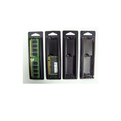 전자 구성품을 위한 반대 정전기 ESD 스토리지 박스 플라스틱 PCB 기포 카드 대합조개 껍질