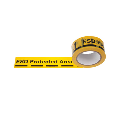 반대 정전기 정전기를 패키징하기 위한 전자적 PVC 민감한 통로 ESD 워닝테이프