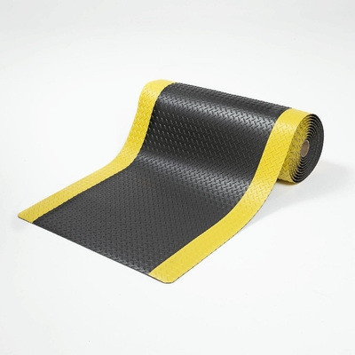노란색과 검은색 ESD 고무 fPVC / EPDM 폼 / 고무 물질