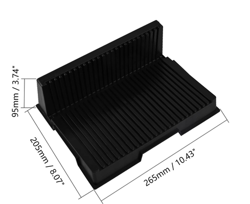 ESD 반 정적 L형 상단 PCB 저장 순환 ESD 순환 래크 PCB 트레이 ESD 선반 저장 회전 래크