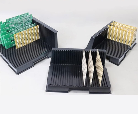 ESD 반 정적 L형 상단 PCB 저장 순환 ESD 순환 래크 PCB 트레이 ESD 선반 저장 회전 래크