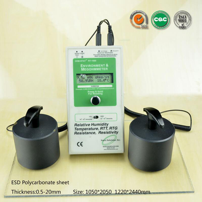 ESD 반UV 맑은 단단한 아크릴 시트 2mm 투명 스크래치 저항성 1220x2440mm PMMA 시트