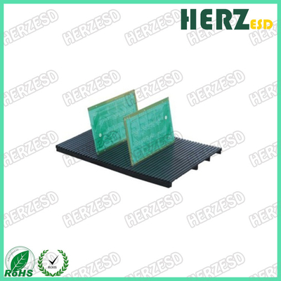ESD PCB 랙 플라스틱 PCB 트레이 안티 정적 검은 PCB 홀더