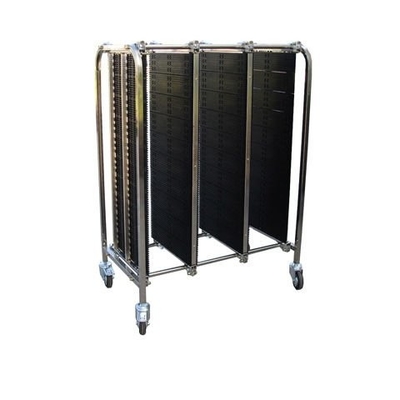 900*675*1300mm SMT PCB 랙 트롤리 조절 가능한 Esd PCB 저장 트롤리 반 정적 ESD PCB 저장 트롤리