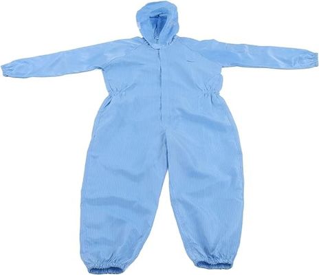 ESD 청정실 가운스 안티스틱 실험실 코트 ESD 슈트 작업복