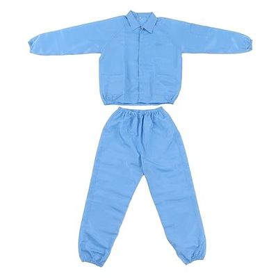 ESD 청정실 가운스 안티스틱 실험실 코트 ESD 슈트 작업복