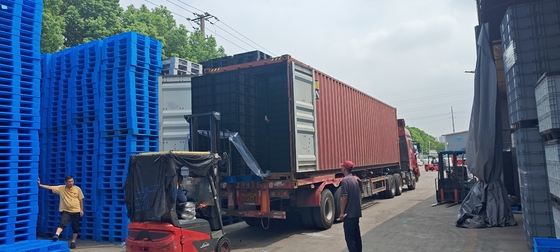 600*400mm ESD 플라스틱 상자 ESD 저장 용기 전자 부품을 위한 전도성 상자