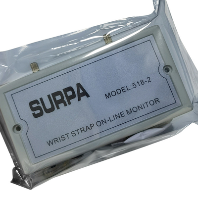 ESD SURPA 518-2 ESD 손목 벨트 검사기 / 항 정적 손목 벨트 온라인 모니터