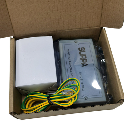 ESD SURPA 518-2 ESD 손목 벨트 검사기 / 항 정적 손목 벨트 온라인 모니터