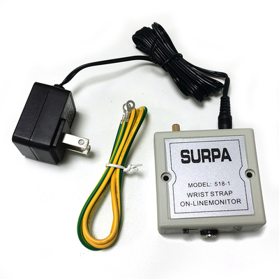 고품질 ESD SURPA 518-1 안티 정적 손목밴드 온라인 모니터