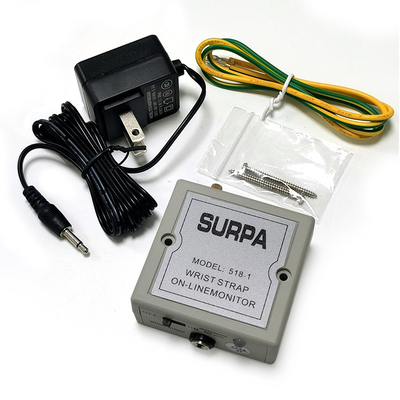 고품질 ESD SURPA 518-1 안티 정적 손목밴드 온라인 모니터
