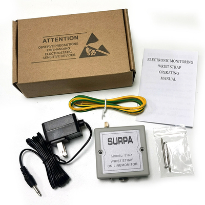 고품질 ESD SURPA 518-1 안티 정적 손목밴드 온라인 모니터
