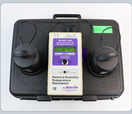 표면 저항 측정기 ACL 800 디지털 메가옴미터, ESD 및 환경 저항 테스트용