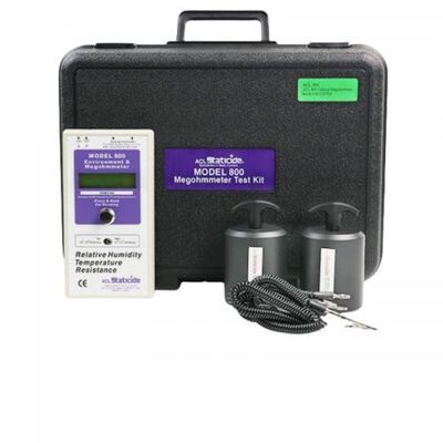 표면 저항 측정기 ACL 800 디지털 메가옴미터, ESD 및 환경 저항 테스트용