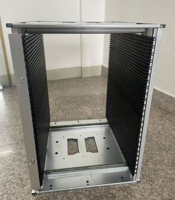 SMT 라인 저장 및 취급을 위한 PCB 매거진 랙 조절 가능한 반 정적 ESD