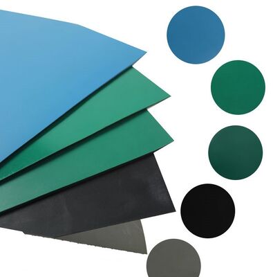 ESD 토착 고무 매트 작업 벤치 테이블 톱 반 정적 매트