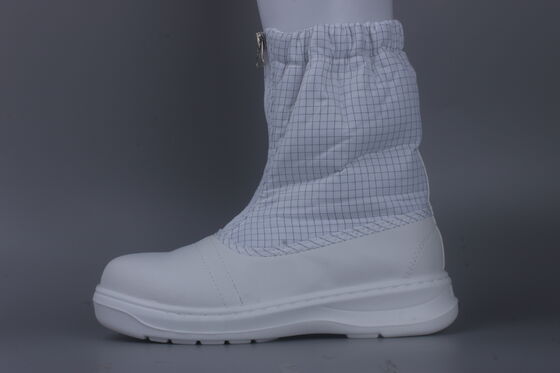 Steel Toe ESD 안전화 클린룸 반도체 전자제품 제조 및 산업 작업장을 위한 정전기 방지 부츠