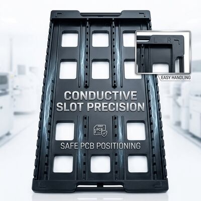 회전용 ESD 회전 PCB 랙 금속 프레임 SMT 회로 보드 저장
