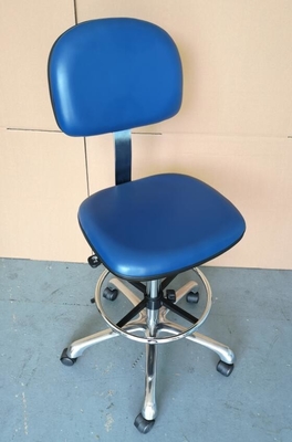 사슬을 지상에 놓기를 가진 파란 색깔 ESD 안전한 의자/정체되는 낭비적인 의자