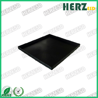 블랙 PCB 저장 컨테이너 PP 플라스틱 반 정적 ESD 트레이 전도성 ESD 트레이