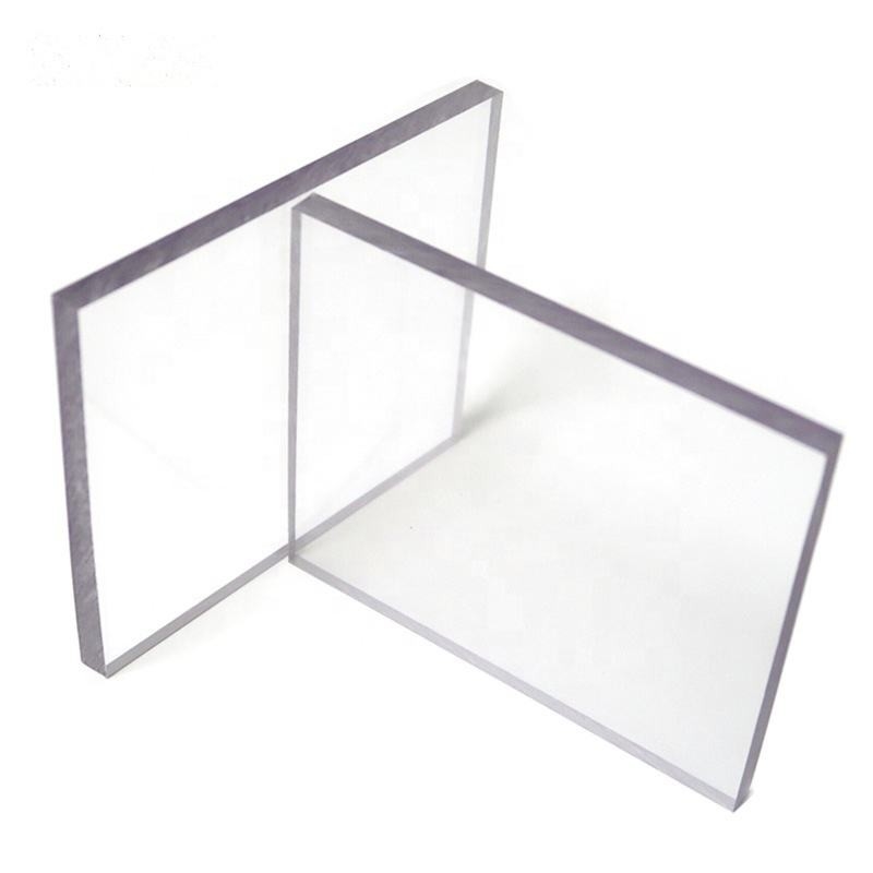 ESD 반UV 맑은 단단한 아크릴 시트 2mm 투명 스크래치 저항성 1220x2440mm PMMA 시트